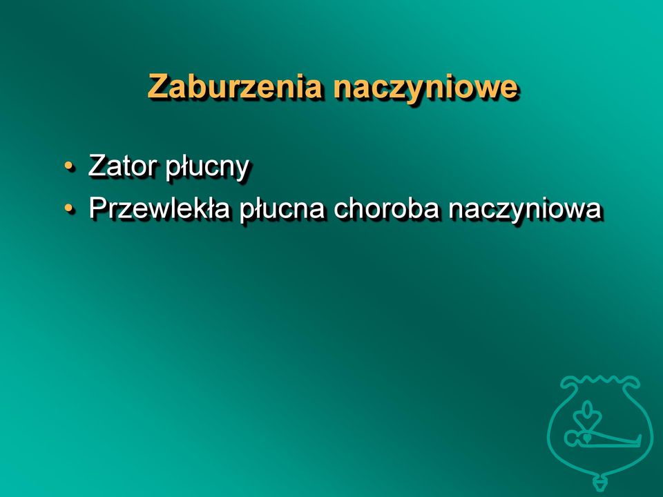 płucny Przewlekła