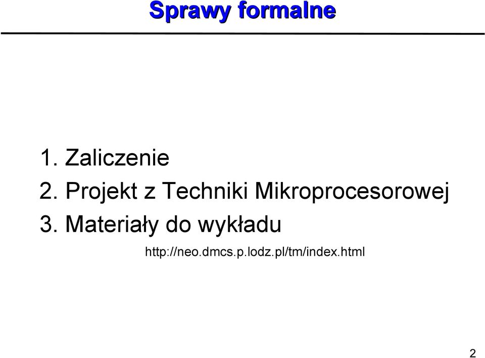 Mikroprocesorowej 3.