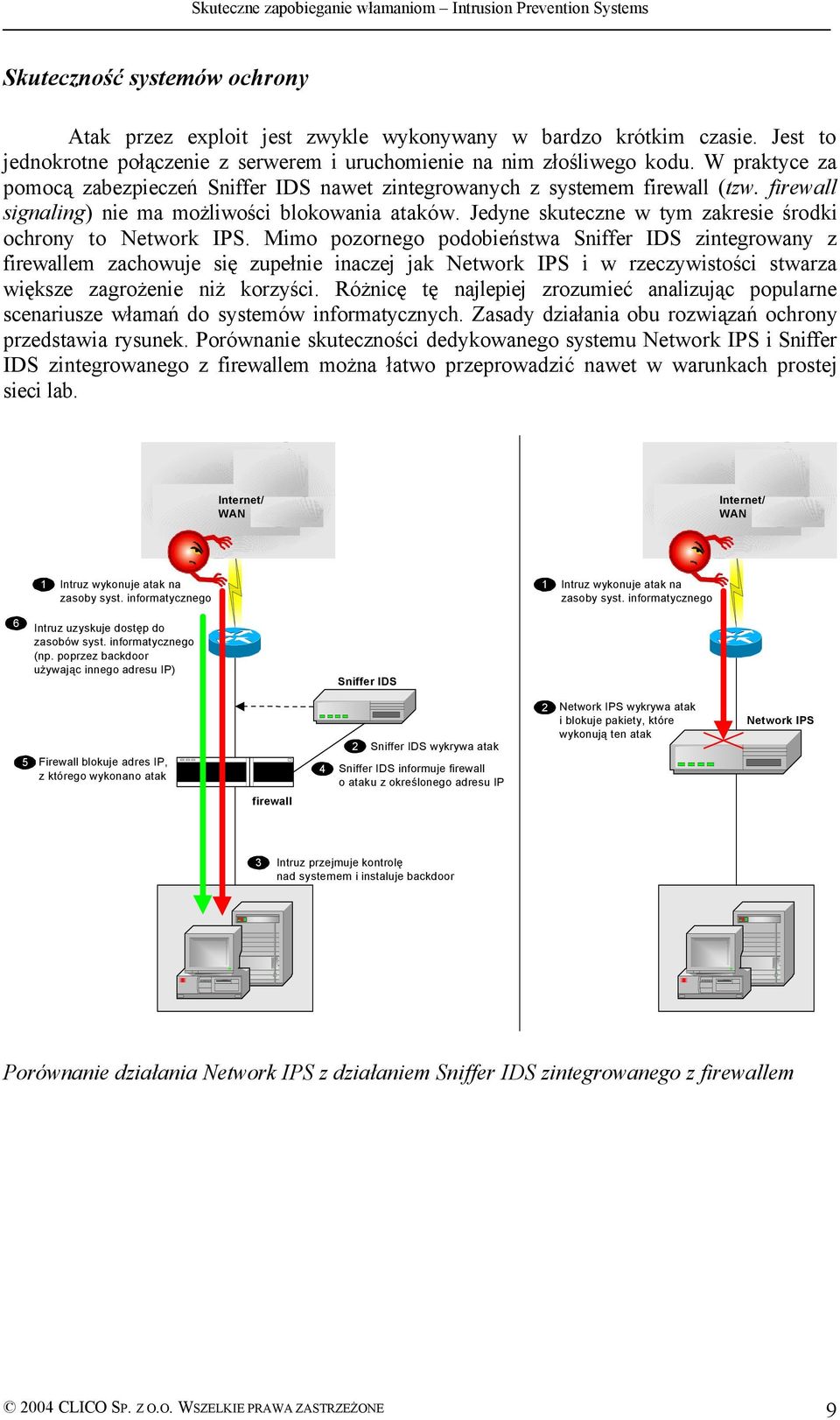 Jedyne skuteczne w tym zakresie środki ochrony to Network IPS.