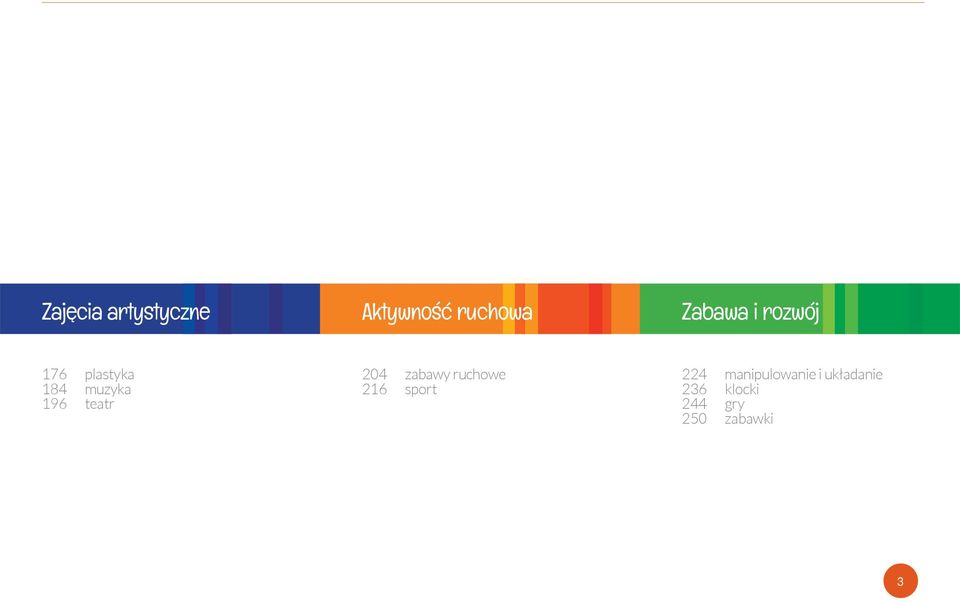 204 zabawy ruchowe 216 sport 224