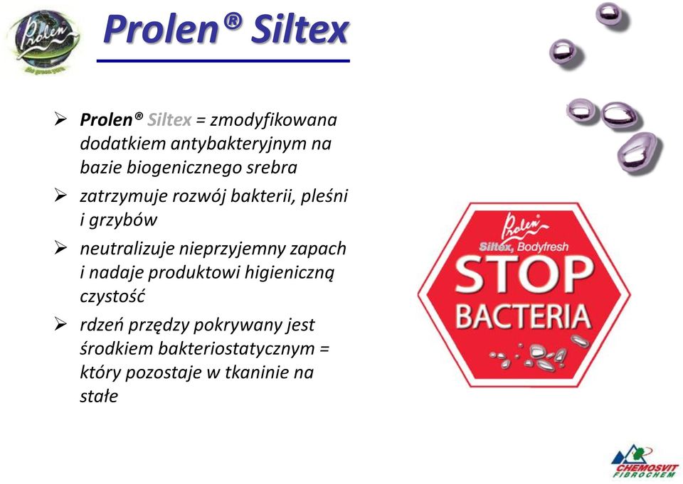 nieprzyjemny zapach i nadaje produktowi higieniczną czystość rdzeń przędzy