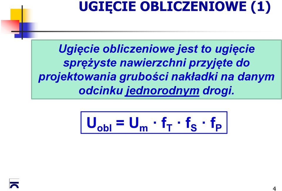 do projektowania grubości nakładki na danym