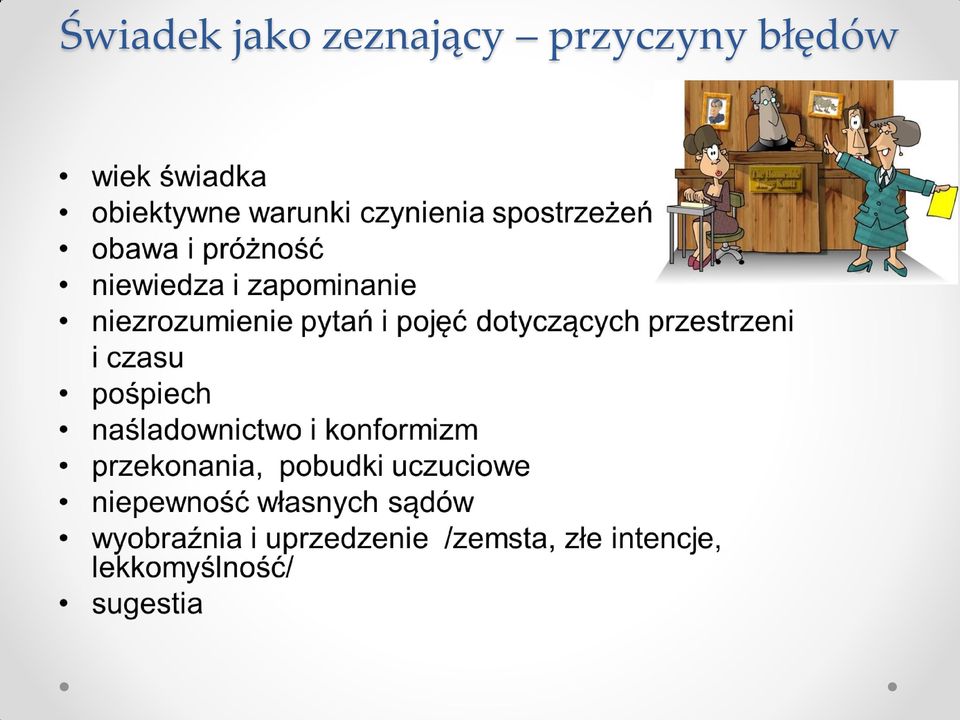 zeznający