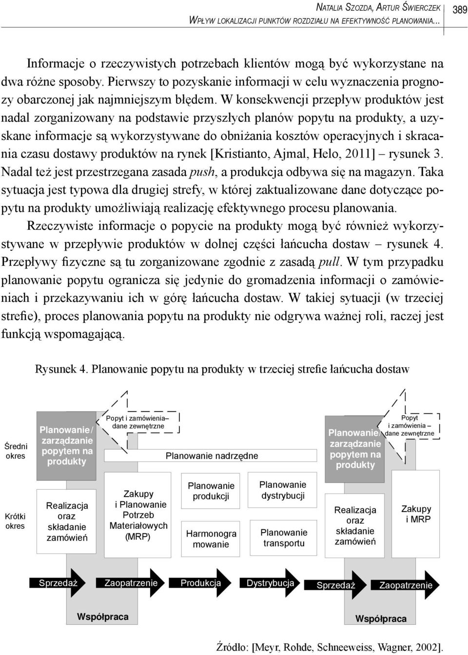 W konsekwencji przepływ produktów jest nadal zorganizowany na podstawie przyszłych planów popytu na produkty, a uzyskane informacje są wykorzystywane do obniżania kosztów operacyjnych i skracania