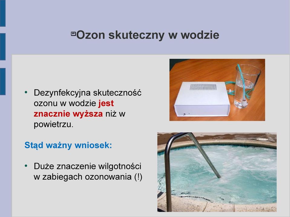 wyższa niż w powietrzu.