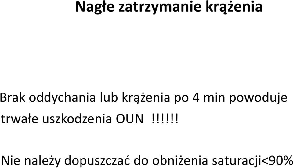 powoduje trwałe uszkodzenia OUN!