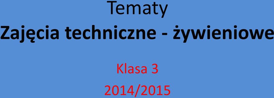 techniczne -