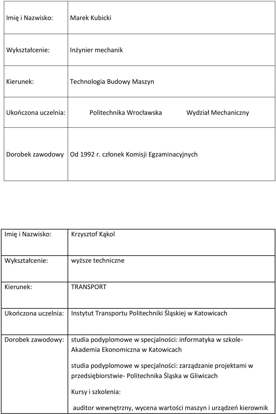 studia podyplomowe w specjalności: informatyka w szkole- Akademia Ekonomiczna w Katowicach studia podyplomowe w specjalności: