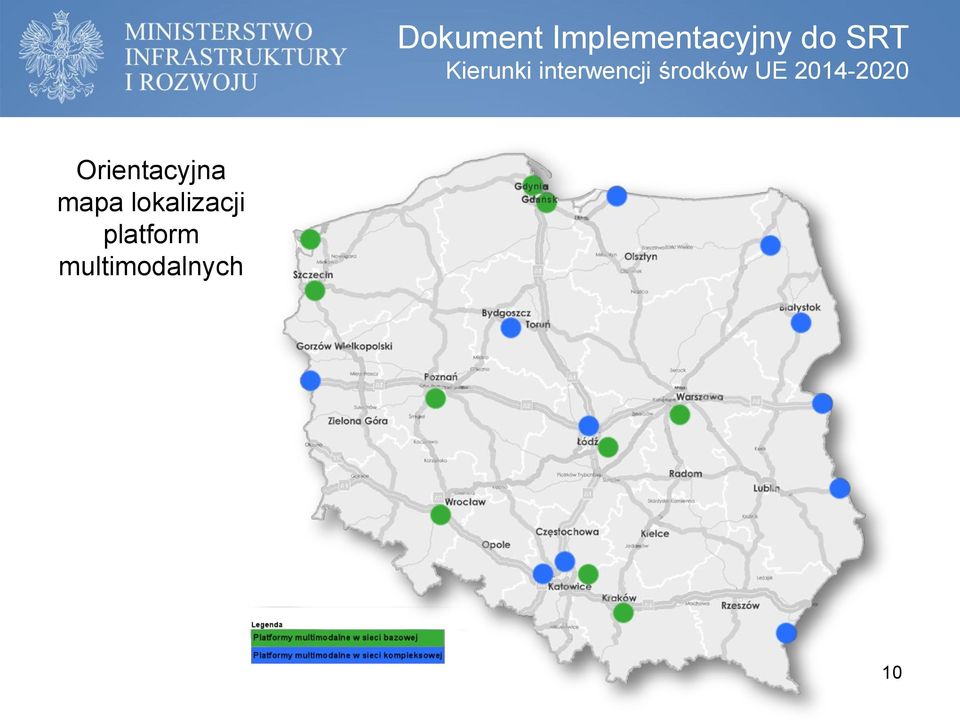 2014-2020 Orientacyjna mapa