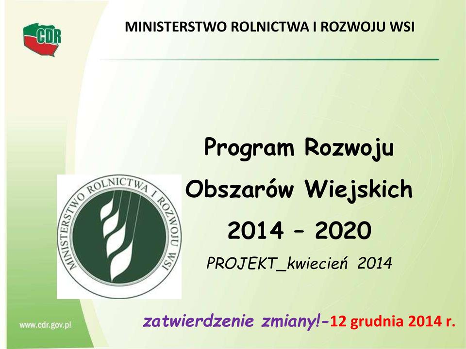 Wiejskich 2014 2020