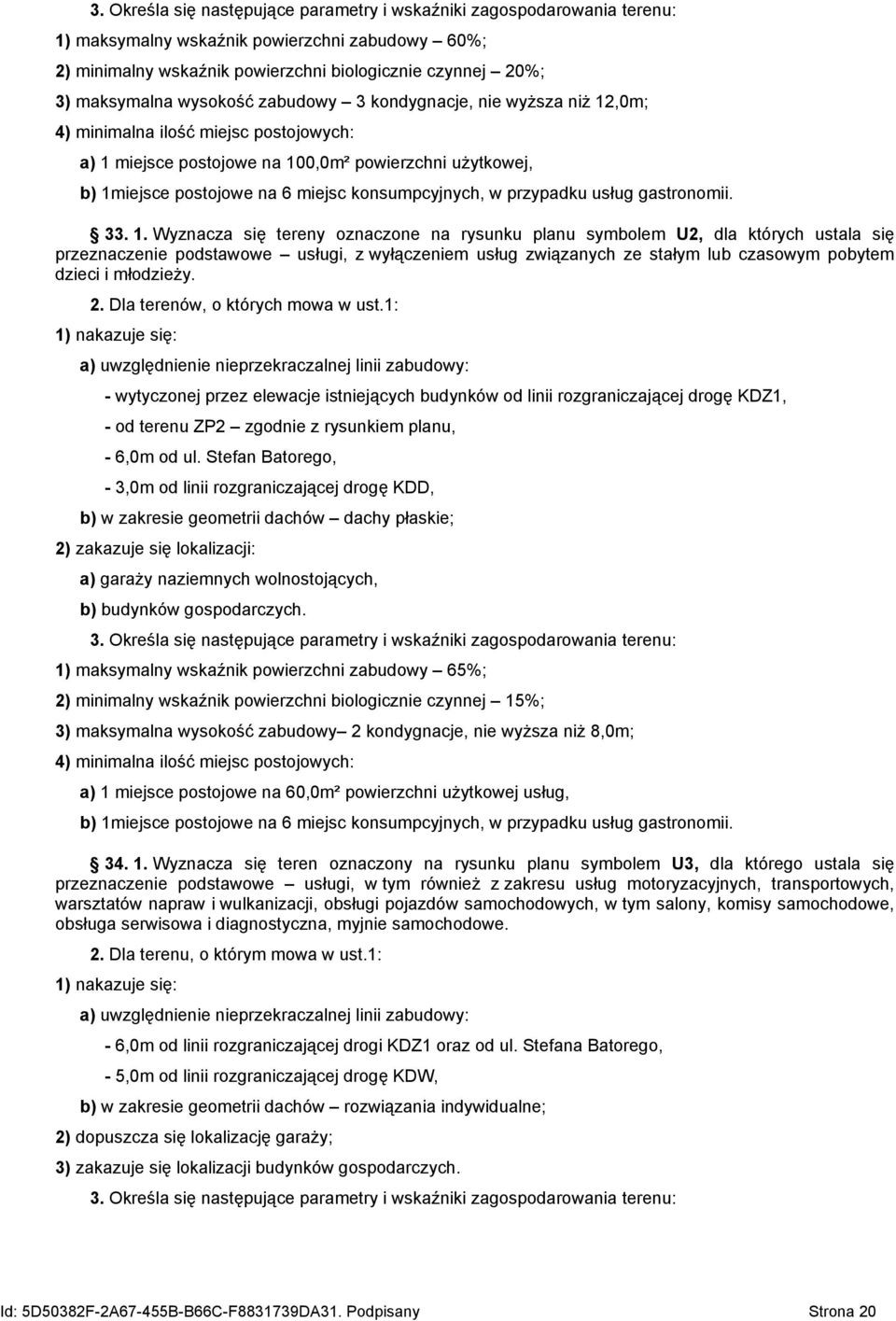 konsumpcyjnych, w przypadku usług gastronomii. 33. 1.