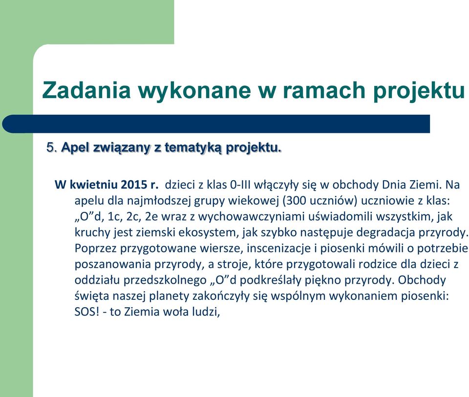 ekosystem, jak szybko następuje degradacja przyrody.