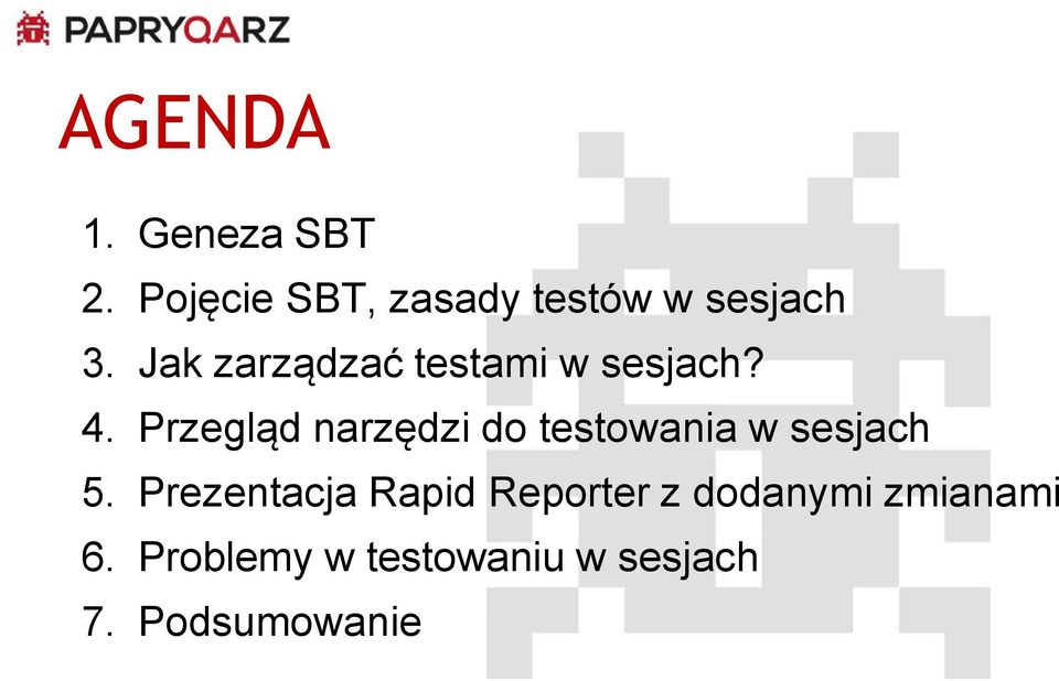 Jak zarządzać testami w sesjach? 4.