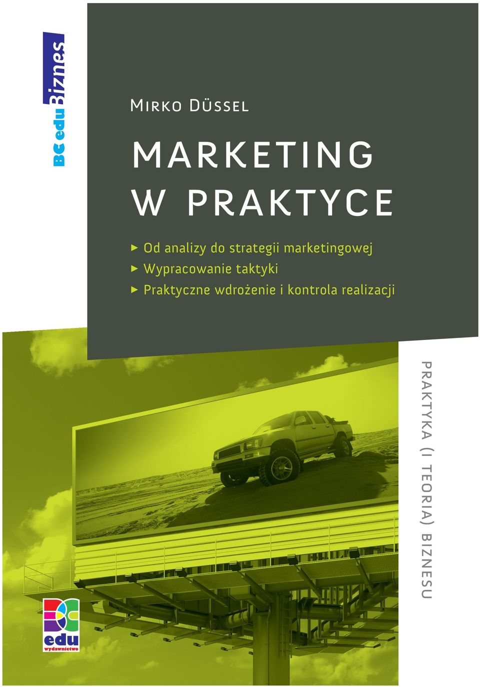 Podstawowe informacje potrzebne do planowania, realizacji i kontrolowania działań marketingowych przedstawiono w następujących rozdziałach: Podstawy (typy myślenia, klient, proces marketingowy),