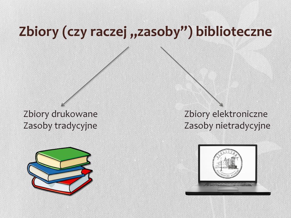 Zasoby tradycyjne Zbiory