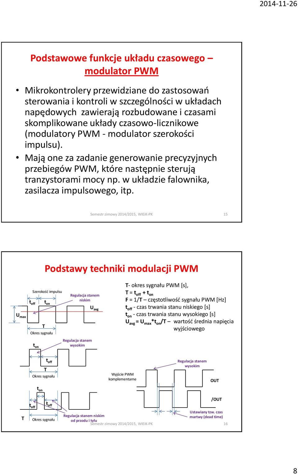 w układzie falownika, zasilacza impulsowego, itp.