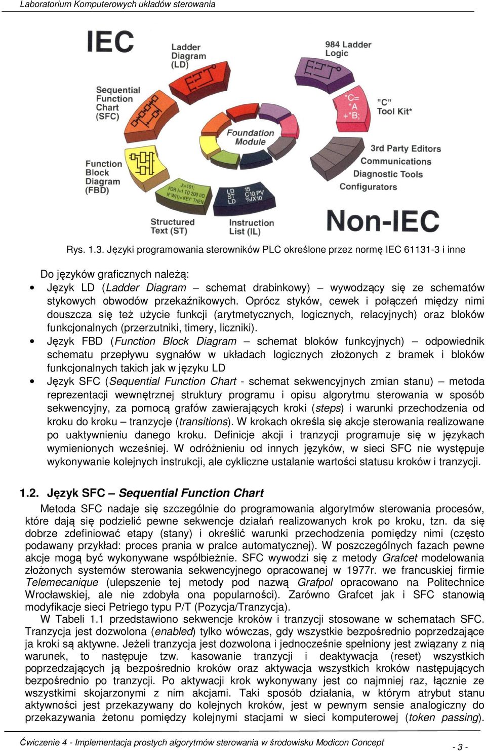 przekaźnikowych. Oprócz styków, cewek i połączeń między nimi douszcza się też użycie funkcji (arytmetycznych, logicznych, relacyjnych) oraz bloków funkcjonalnych (przerzutniki, timery, liczniki).