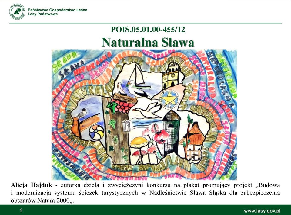 zwyciężczyni konkursu na plakat promujący projekt Budowa i