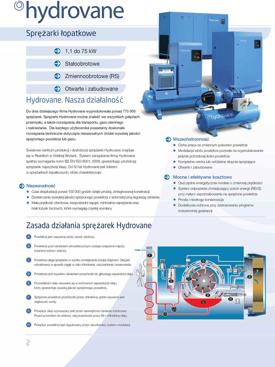 Dla każdego użytkownika posiadamy doskonałe rozwiązania techniczne dotyczące niezawodnych źródeł wysokiej jakości sprężonego powietrza lub gazu.