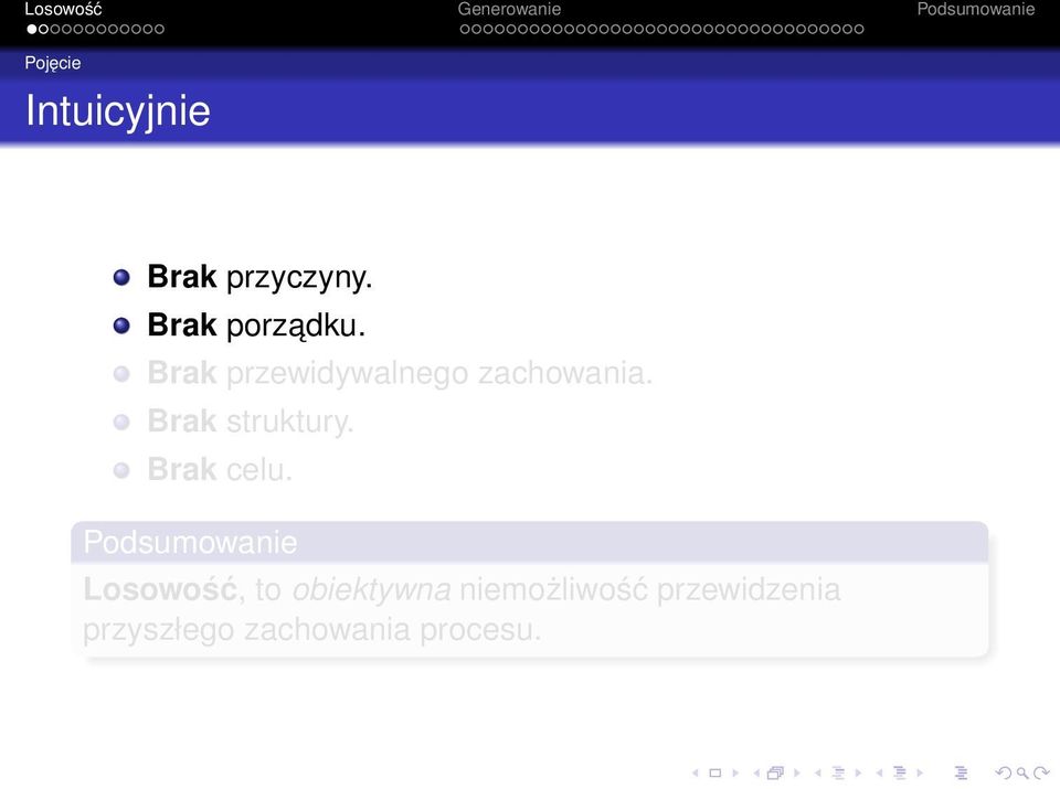 Brak celu.