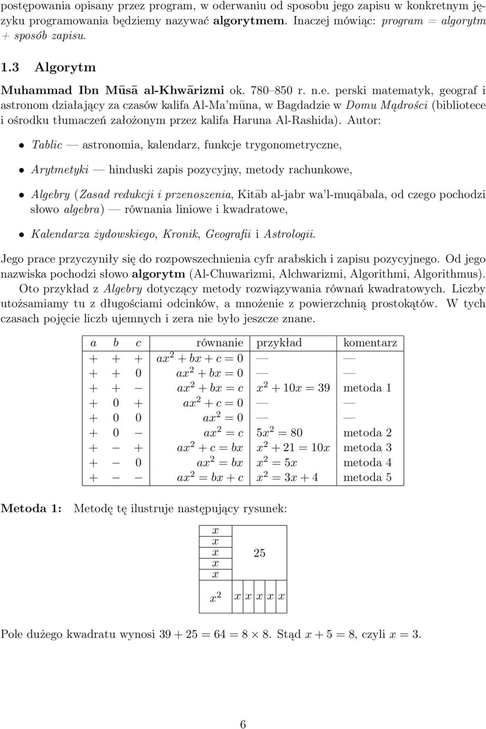 perski matematyk, geograf i astronom działający za czasów kalifa Al-Ma mūna, w Bagdadzie w Domu Mądrości (bibliotece i ośrodku tłumaczeń założonym przez kalifa Haruna Al-Rashida).