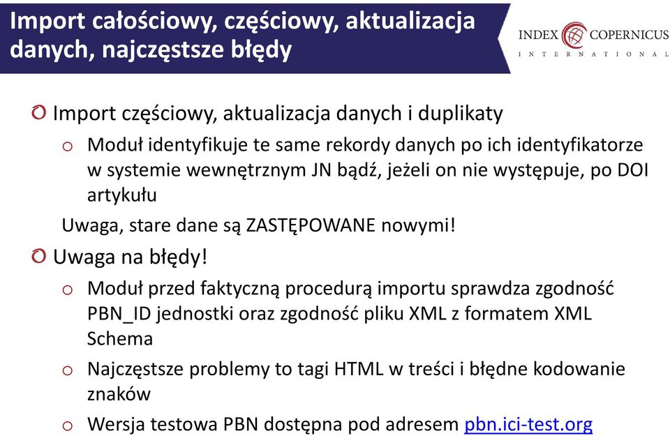 ZASTĘPOWANE nowymi! Uwaga na błędy!