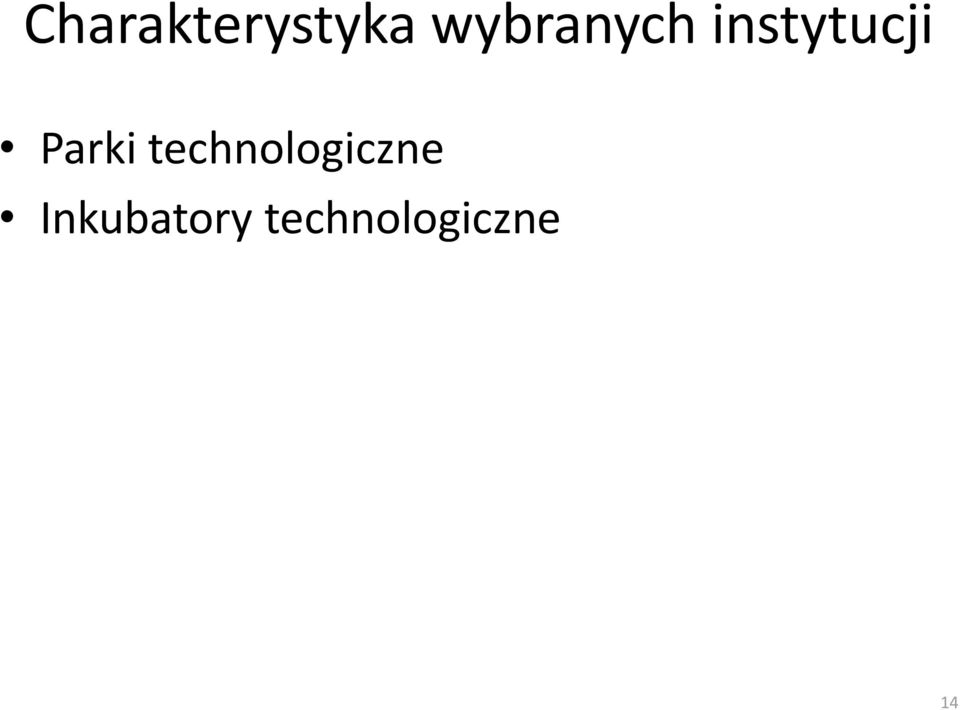 Parki technologiczne