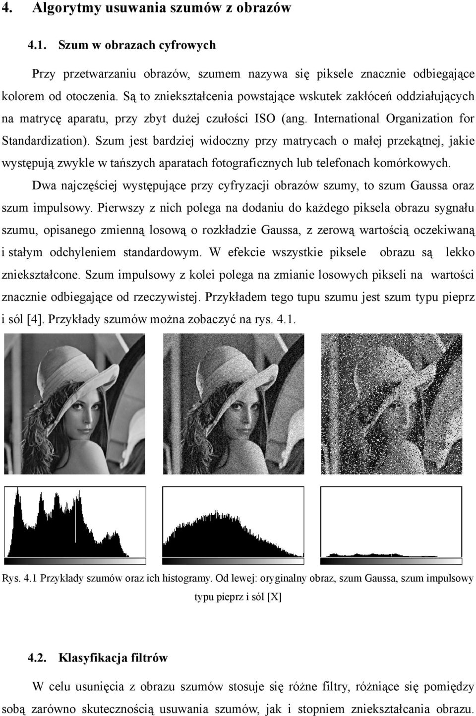 Szum jest bardziej widoczny przy matrycach o małej przekątnej, jakie występują zwykle w tańszych aparatach fotograficznych lub telefonach komórkowych.