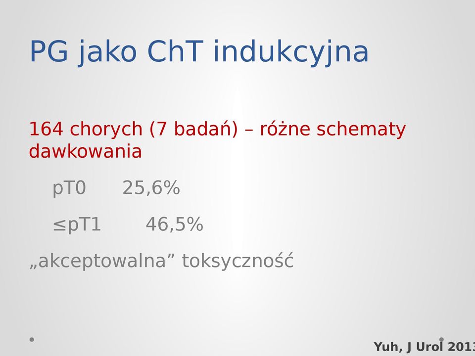 różne schematy dawkowania pt0