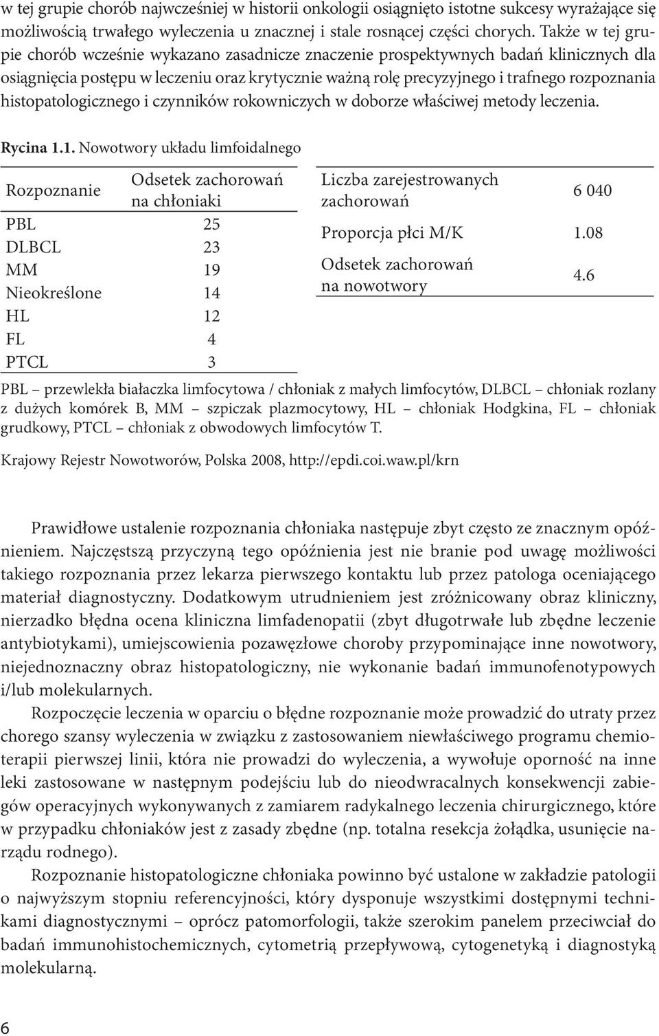 histopatologicznego i czynników rokowniczych w doborze właściwej metody leczenia. Rycina 1.