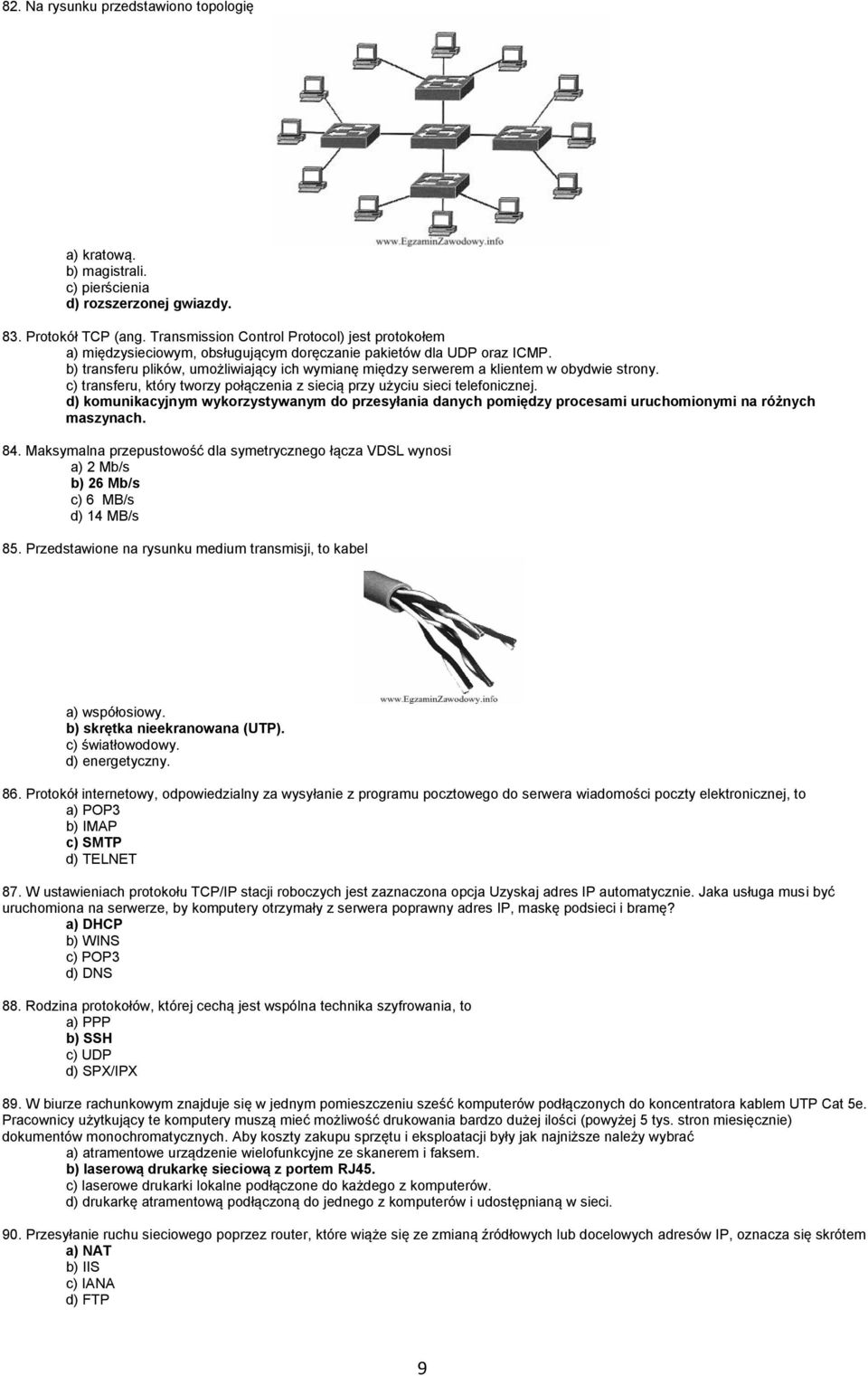 b) transferu plików, umożliwiający ich wymianę między serwerem a klientem w obydwie strony. c) transferu, który tworzy połączenia z siecią przy użyciu sieci telefonicznej.