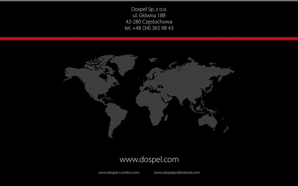 +48 (34) 365 98 43 www.dospel.