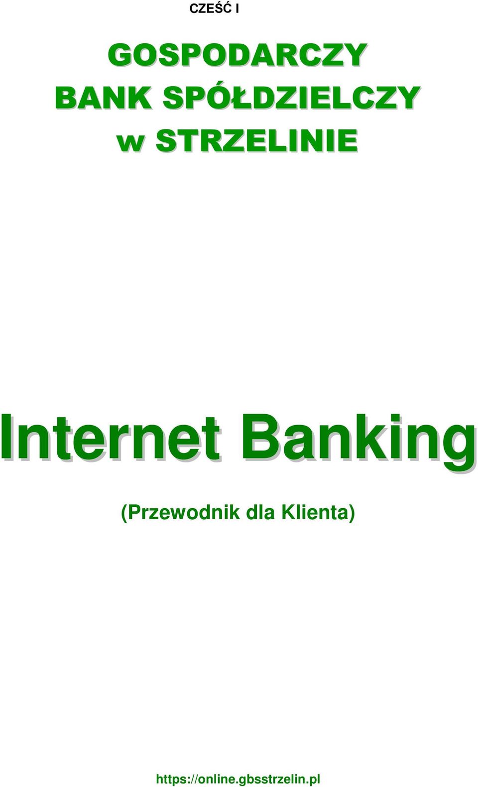 Internet Banking (Przewodnik