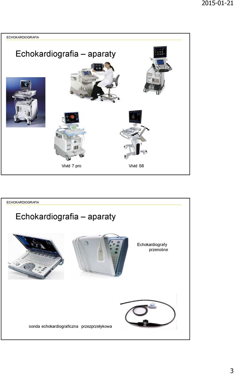 aparaty Echokardiografy przenośne