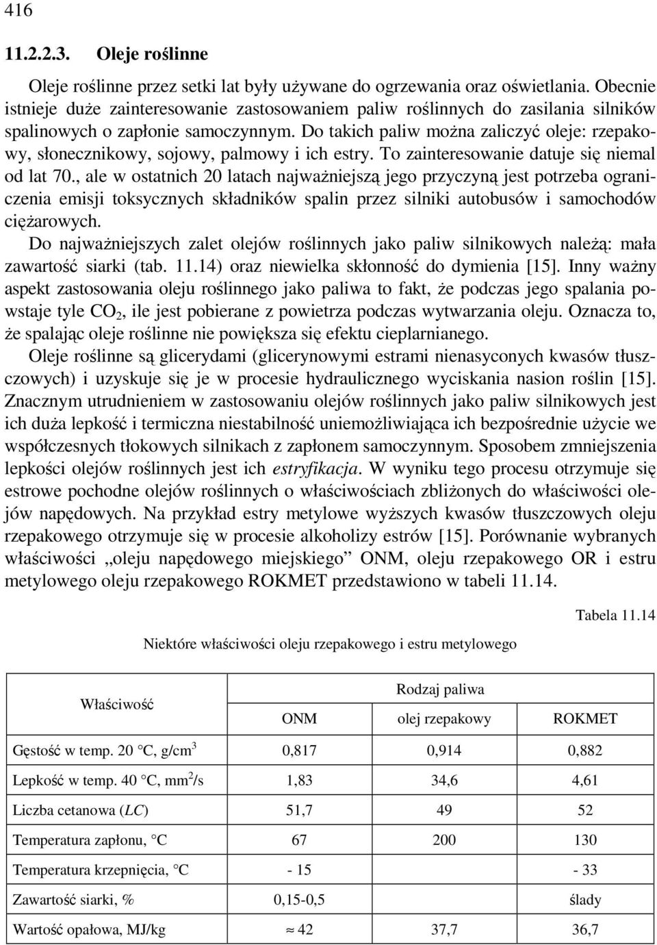 Do takich paliw można zaliczyć oleje: rzepakowy, słonecznikowy, sojowy, palmowy i ich estry. To zainteresowanie datuje się niemal od lat 70.