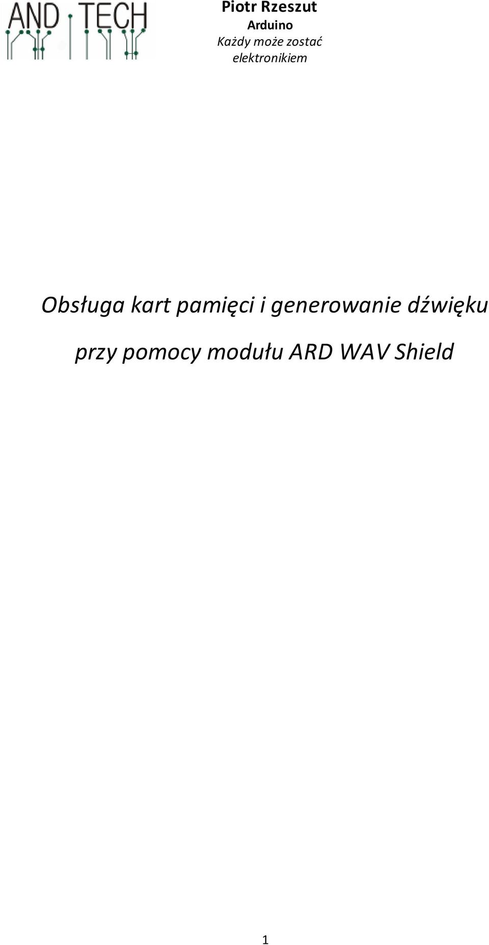 generowanie dźwięku