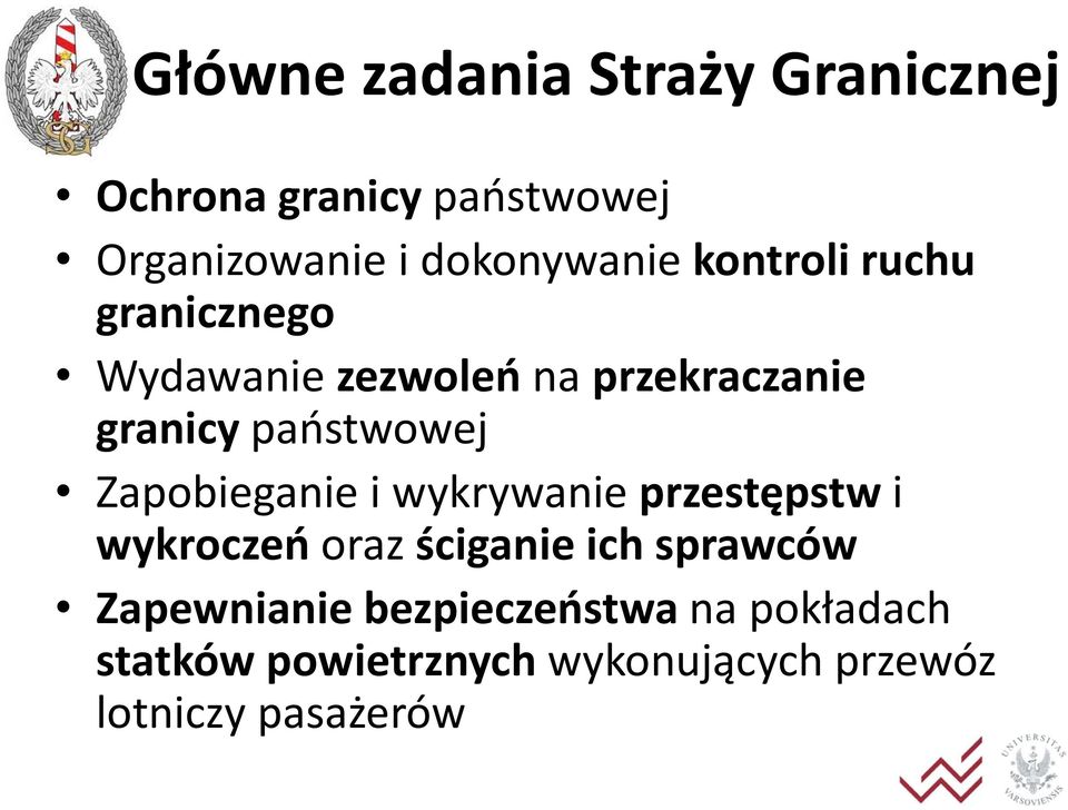 państwowej Zapobieganie i wykrywanie przestępstwi wykroczeń oraz ściganie ich