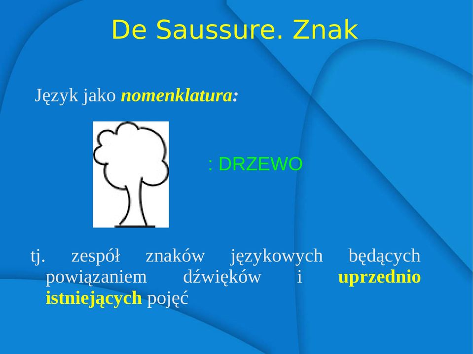 DRZEWO tj.