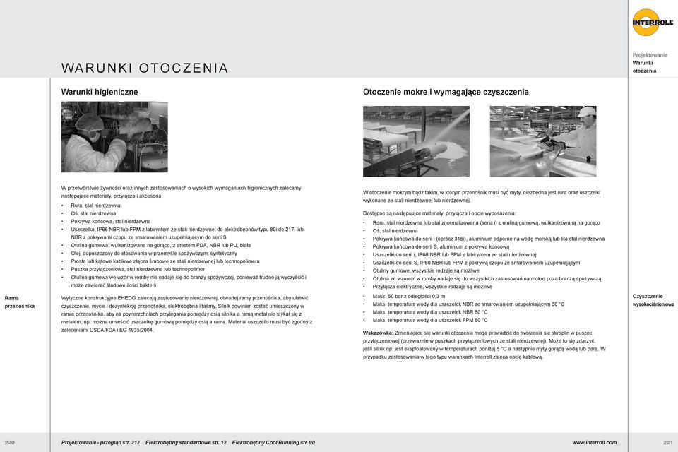 typu 80i do 217i lub NBR z pokrywami czopu ze smarowaniem uzupełniającym do serii S Otulina gumowa, wulkanizowana na gorąco, z atestem FDA, NBR lub PU, biała Olej, dopuszczony do stosowania w