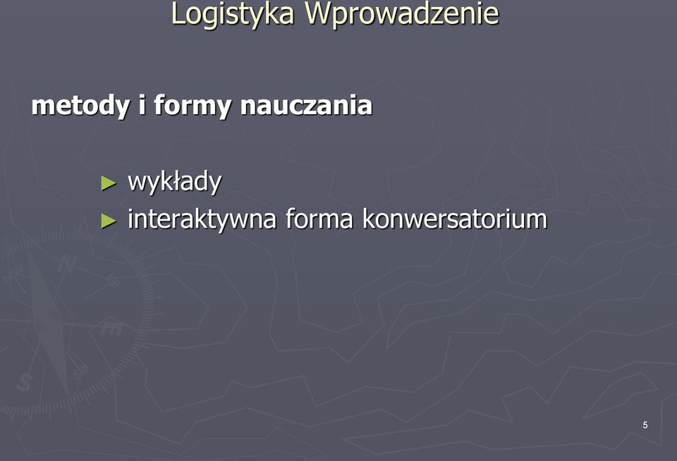 nauczania wykłady