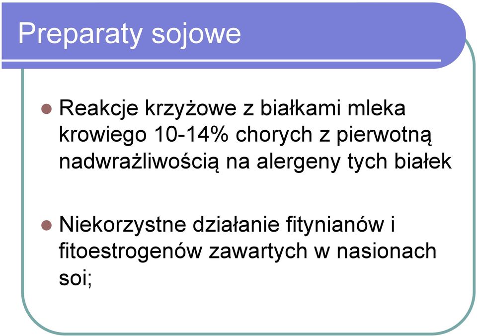 nadwrażliwością na alergeny tych białek