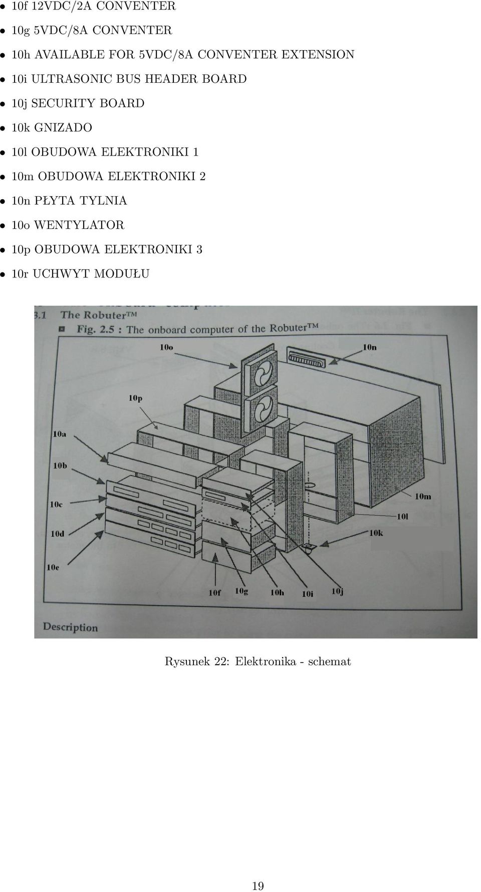 GNIZADO 10l OBUDOWA ELEKTRONIKI 1 10m OBUDOWA ELEKTRONIKI 2 10n PŁYTA TYLNIA