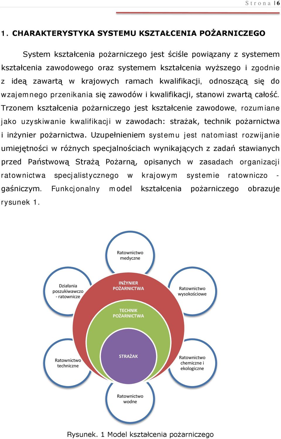 krajowych ramach kwalifikacji, odnoszącą się do wzajemnego przenikania się zawodów i kwalifikacji, stanowi zwartą całość.