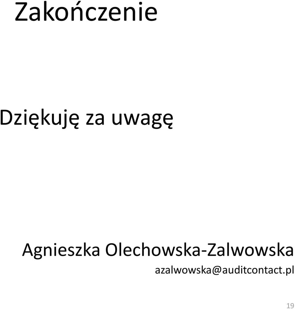 Olechowska-Zalwowska