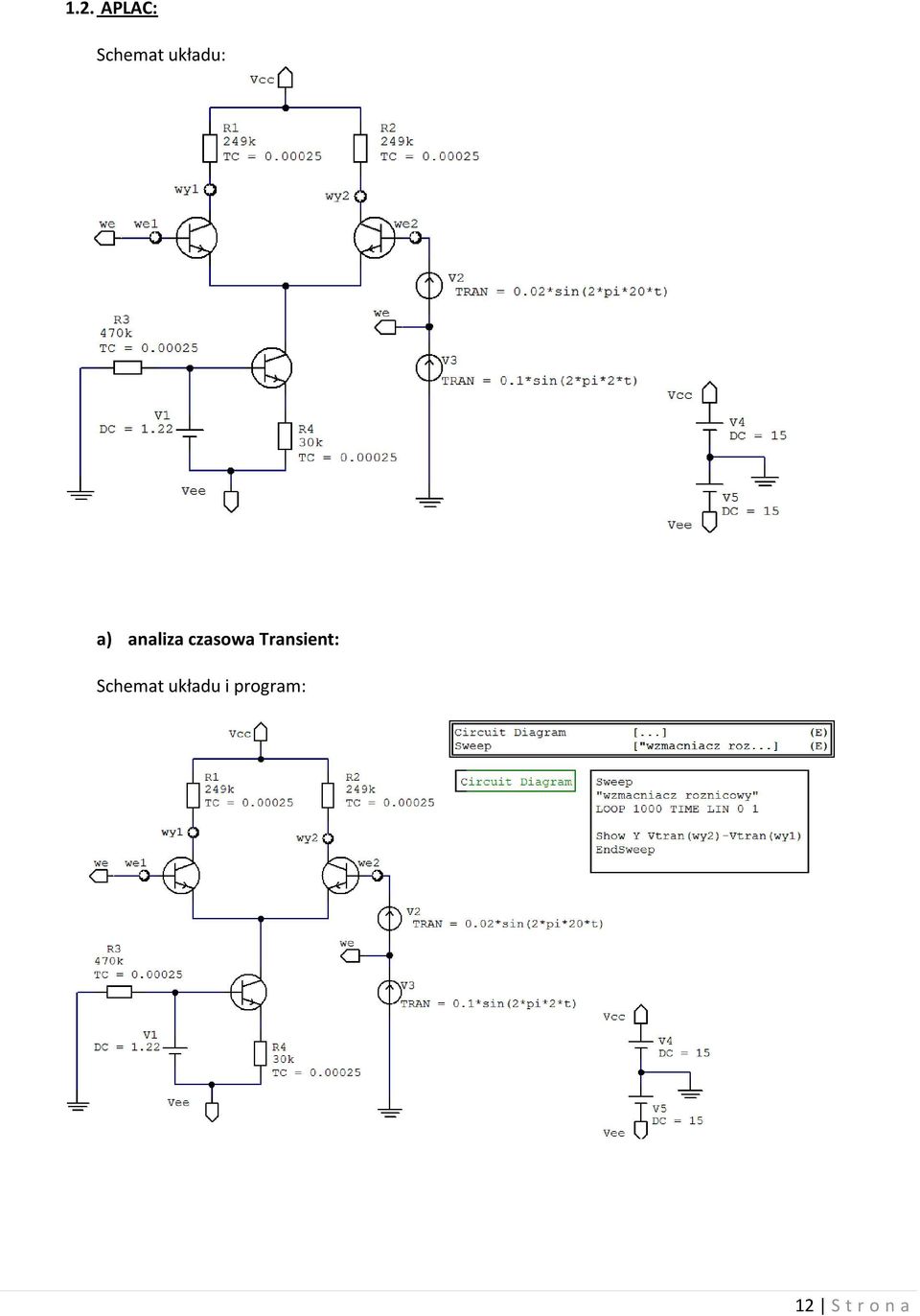 czasowa Transient: