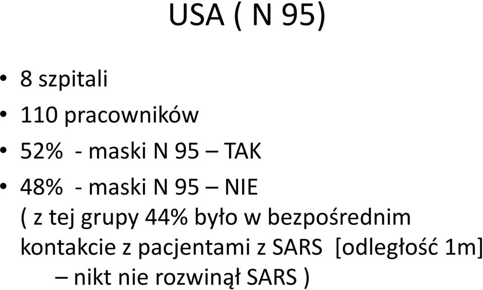 grupy 44% było w bezpośrednim kontakcie z