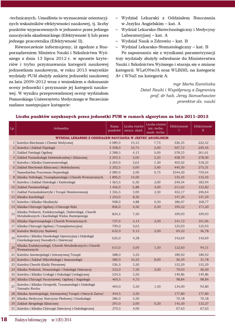 Równocześnie informujemy, iż zgodnie z Rozporządzeniem Ministra Nauki i Szkolnictwa Wyższego z dnia 13 lipca 2012 r.