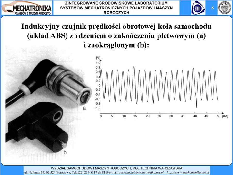 ABS) z rdzeniem o zakończeniu