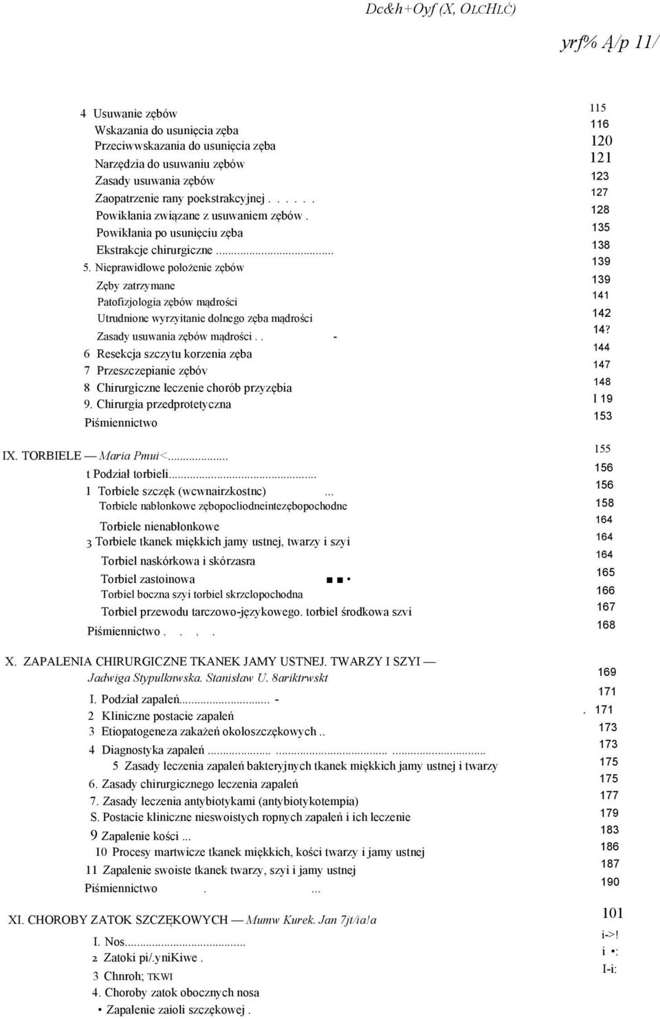 Nieprawidłowe położenie zębów Zęby zatrzymane Patofizjologia zębów mądrości Utrudnione wyrzyitanie dolnego zęba mądrości Zasady usuwania zębów mądrości.