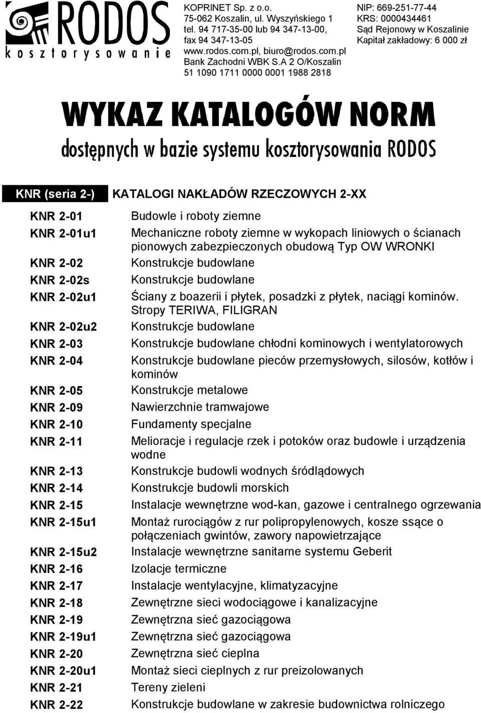 2-02u1 KNR 2-02u2 KNR 2-03 KNR 2-04 KNR 2-05 KNR 2-09 KNR 2-10 KNR 2-11 KNR 2-13 KNR 2-14 KNR 2-15 KNR 2-15u1 KNR 2-15u2 KNR 2-16 KNR 2-17 KNR 2-18 KNR 2-19 KNR 2-19u1 KNR 2-20 KNR 2-20u1 KNR 2-21